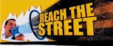 reach the street